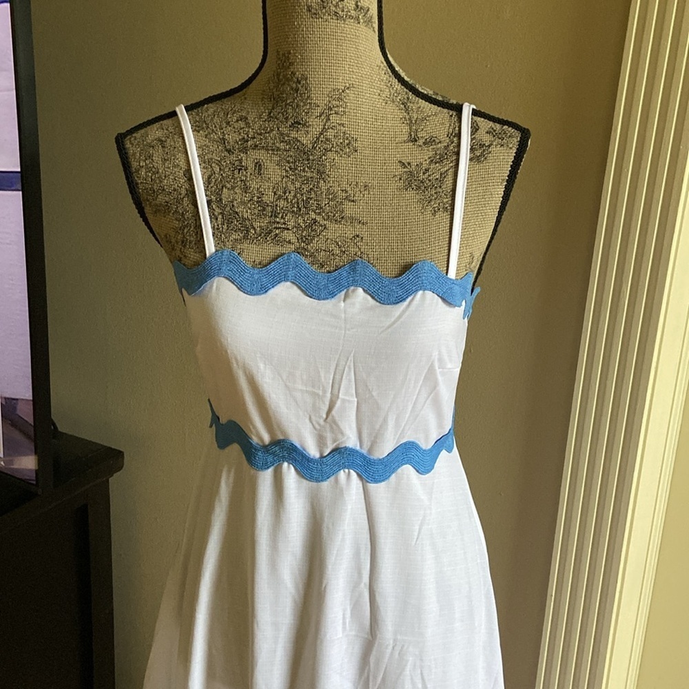 Flowy Maxi Dress Trendy Stripe Sleeveless Beach Vacation Long
Dress new 🆕 - Picture 5 of 9